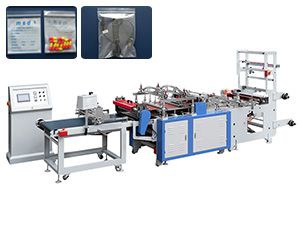 RFQ500/600/700B Bag Making Machine, Hot Cutting Zipper Bag Making