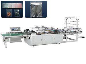 RFQ500/600/700B Bag Making Machine, Hot Cutting Zipper Bag Making